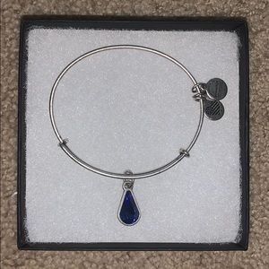Alex and Ani Sapphire Bangle